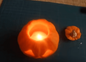 ハロウィンかぼちゃランタン作り方飾り種類くり抜き方21