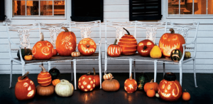 ハロウィンかぼちゃランタン作り方飾り種類くり抜き方27