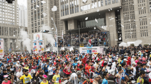 東京マラソンを2017日程コース交通規制