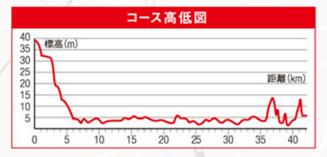 東京マラソンを2017日程コース地図2