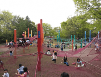 国営昭和記念公園遊ぶ子供