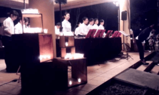 軽井沢高原教会の音楽礼拝